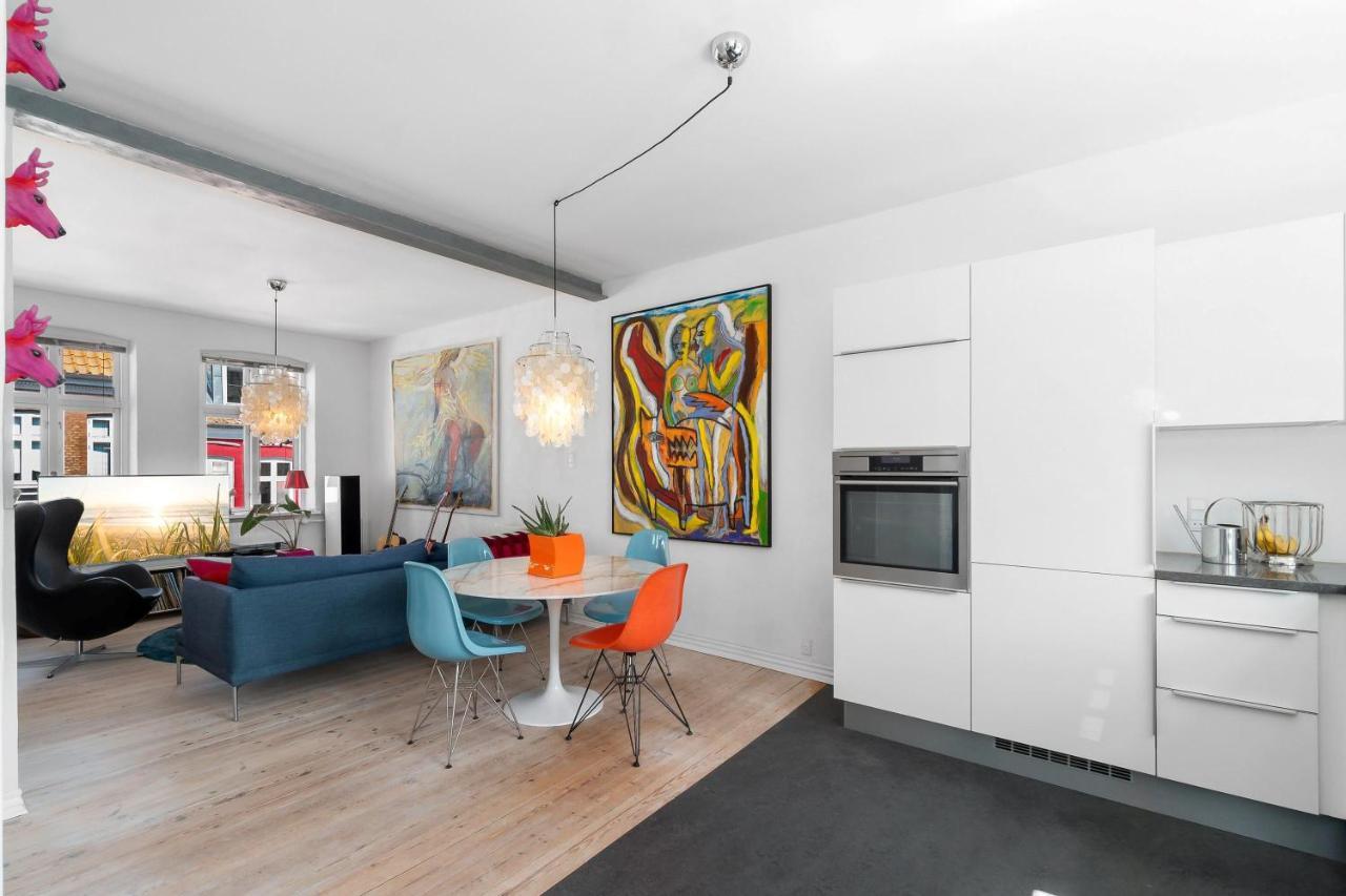 Beautiful Private Apartment, With Garden, Roof Terraze, 150 Square M, 2 Floors, 2 Bedrooms And An Extra Bed In The Livingroom Århus Esterno foto